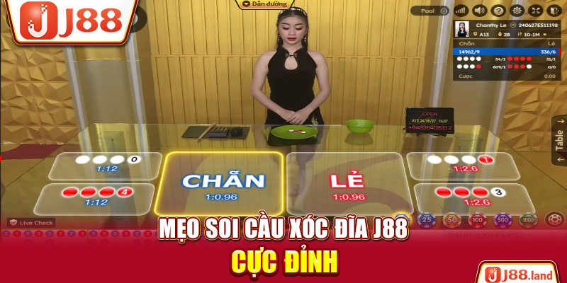 Mẹo soi cầu xóc đĩa J88 cực đỉnh